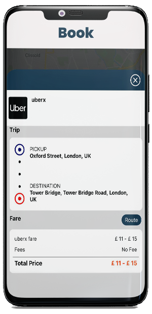 image of the iPhone app